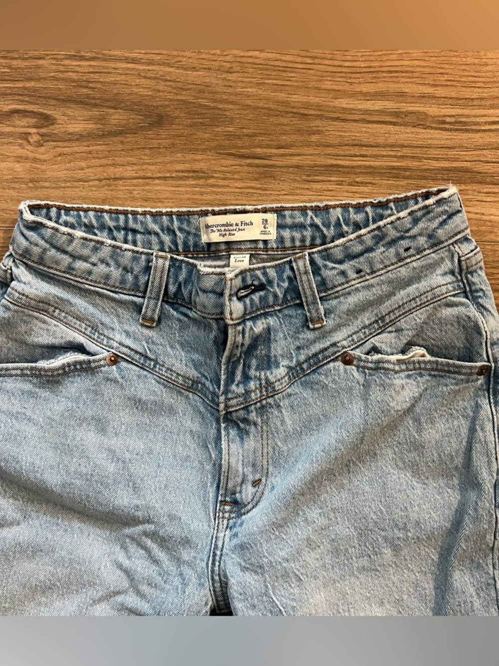 Abercrombie & Fitch 90s Relaxed Jean Curve Love